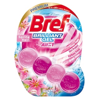 WC osv.Bref Brill.Gel Spring Rain 42g