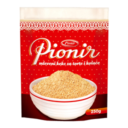 Keks mleveni Pionir 250g