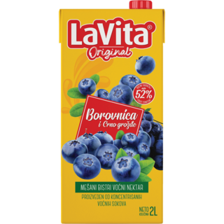 Sok borovnica nectar La Vita 2l