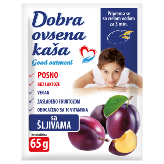 Dobra ovsena kasa sljiva 65g