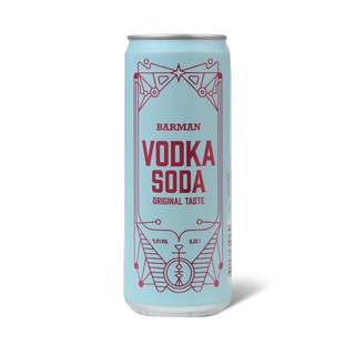 Vodka soda Barman 0.33L
