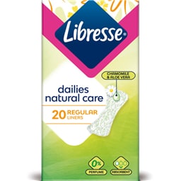 Ulosci Libresse Natural pantyliners Normal 20/1,