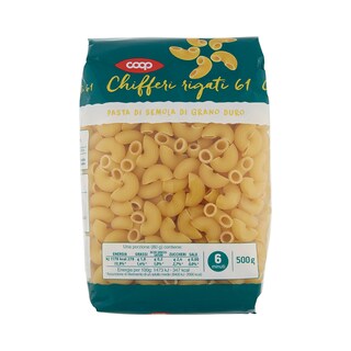 Test.Chifferi Rigati n61 Coop 500g