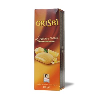Keks punjen kremom od limuna Grisbi 150g