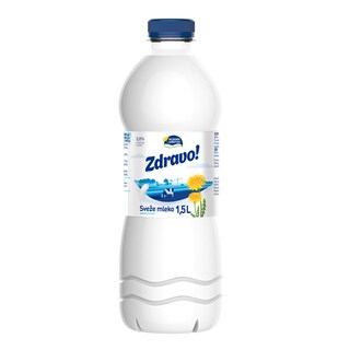 Mleko sveze 2.8%mm Zdravo pet 1.5l