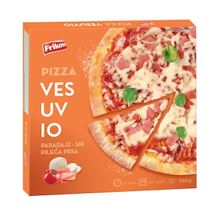 Smrznuta pizza vesuvio 330g Frikom