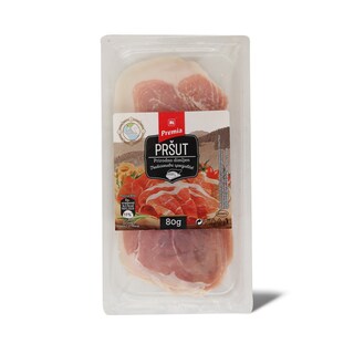 Prsut Premia dimljeni-slajs 80g