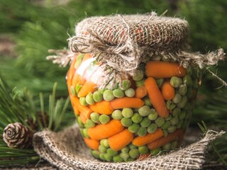 Grašak sa šargerepom  za zimnicu