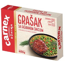 Grasak sa fasiranom sniclom Carnex 400g