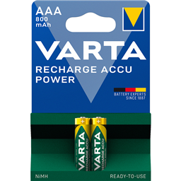 Baterija punjiva HR03 800mAh 2/1 Varta