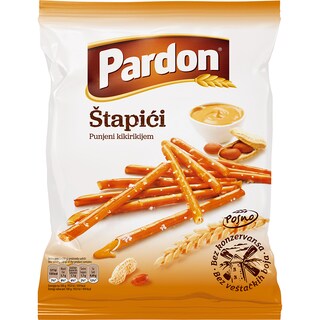 Stapici Pardon punjeni kikirikijem 220g