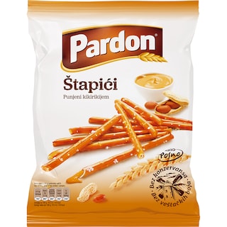 Stapici Pardon punjeni kikirikijem 220g