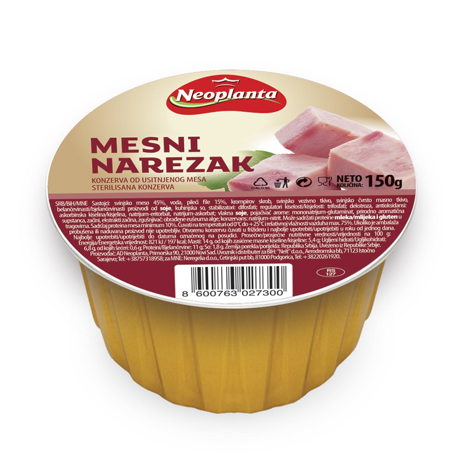 Mesni narezak Neoplanta 150g