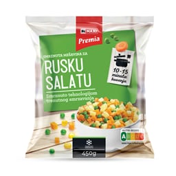 Smrznuta mes.ruska salata Maxi 450g