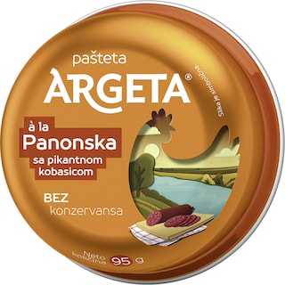 Pasteta Panonska Argeta 95g