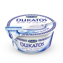 Jogurt cvrsti 9.7%mm Dukatos 150g