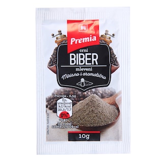 Biber crni mleveni Maxi  10g