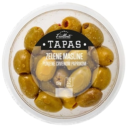 Tapas zel.masline crv.paprika EX 150g