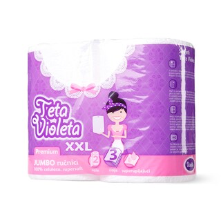 Ubrusi 2/1 Jumbo Teta Violeta