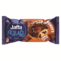 Krofna prelivena Triple choco 58g Jaffa