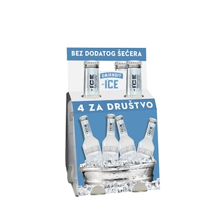 Smirnoff Ice Reduced Calorie 275ml 4 pak
