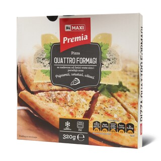 Smrzn.pizza Quattro formaggi Maxi  320g