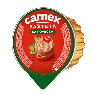 Pasteta sa povrcem Carnex folija 50g