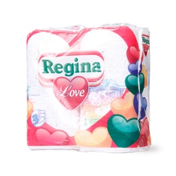 Ubrusi Love troslojni papirni Regina 2/1