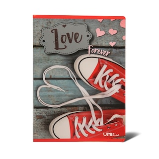 Sveska A5 cista 52L klasika 80g uni line