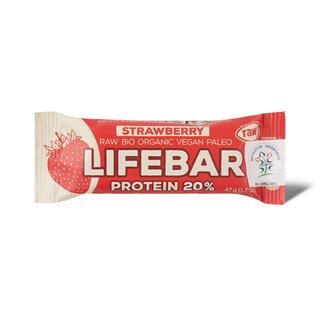 Organski Lifebar protein jagoda 47g