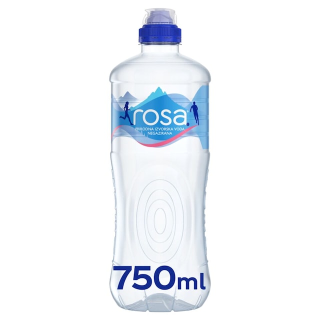 Rosa Negazirana voda Sport cap 750ml