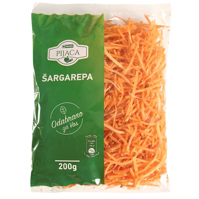 Maxi šargarepa rendana 200g