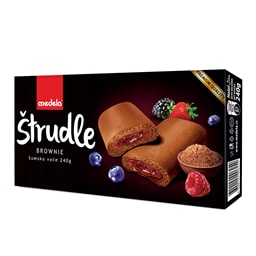 Strudla Brownie sumsko voce Medela 240g