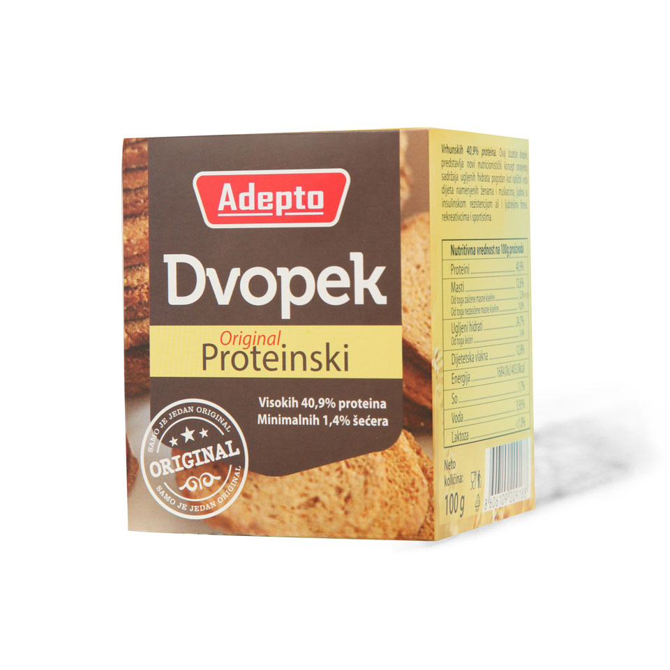 Proteinski dvopek original 100g