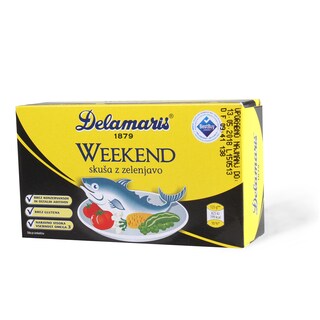 Skusa sa povrcem Weekend 125g Delam