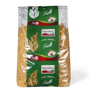 Testenina Durum Fusilli Danubius 2kg