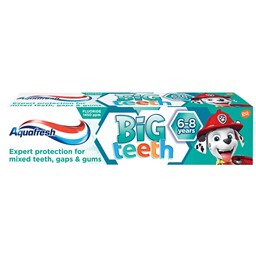 Decija pasta Aquafresh big teeth 50ml6+g