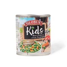 Grasak kids sa sargarep.Globus 200g