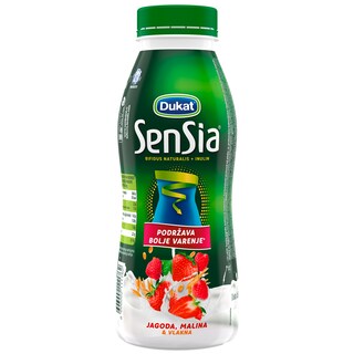 Sensia jagoda malina 330g