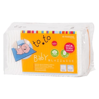 Perforirane blaznice Baby To To 60/1