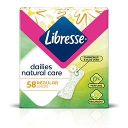 Ulosci dnevni Libresse Natural Care Normal 58,