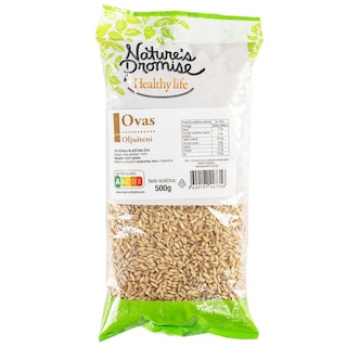 Ovas ljusteni Nature's Promise 500g