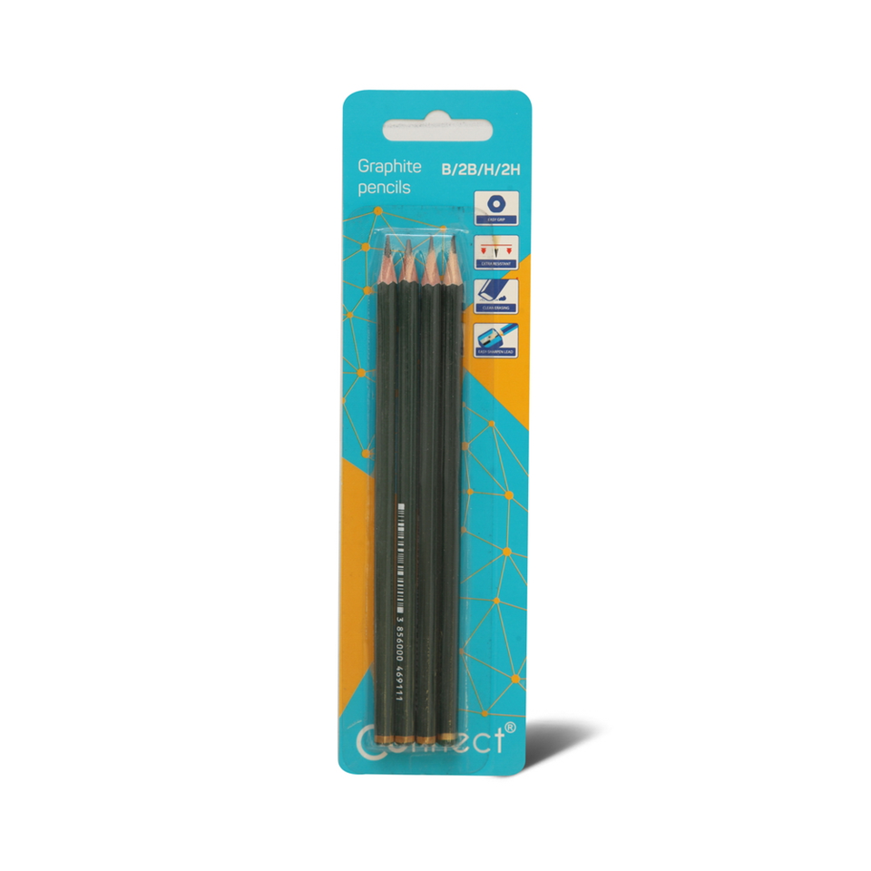 Grafitna olovka B/2B/H2H Connect 1/4 777