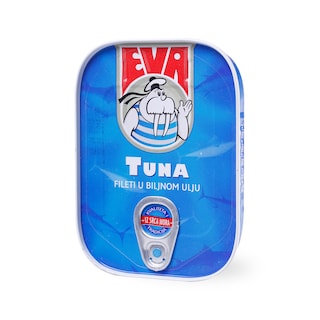 Fileti tunja u ulju Eva 115g
