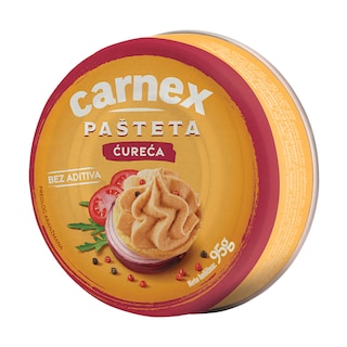 Pasteta cureca Carnex 95g
