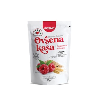 Ovsena kasa malina 55g