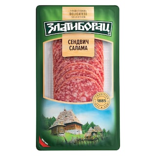 Sendvic Salama slajs Zlatiborac 100g