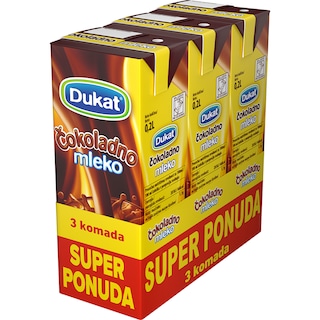 Cokoladno mleko Dukat 200ml 3-pak