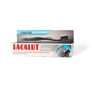 Pasta Lacalut White 75ml+c.cetkica