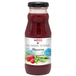Sok Malina Nektar Od nase zemlje 0,2l